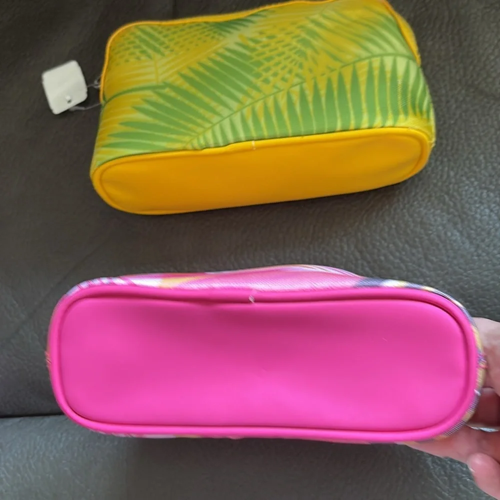 Bath and body set of two neon cases